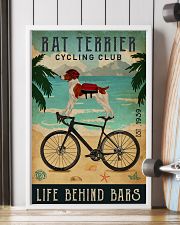 Cycling Club Rat Terrier 11x17 Poster lifestyle-poster-4