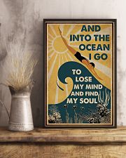 And InTo The Ocean I Go Swimming 11x17 Poster lifestyle-poster-3