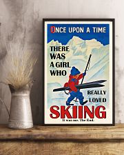 Once Upon A Time Skiing Red Haired Girl 16x24 Poster lifestyle-poster-3