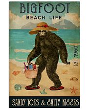 Beach Life Sandy Toes Bigfoot 11x17 Poster front