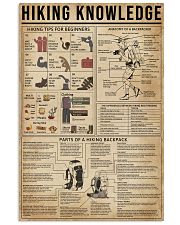 Hiking Knowledge 11x17 Poster front