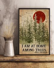 I Am At Home Among Trees Camping 16x24 Poster lifestyle-poster-3