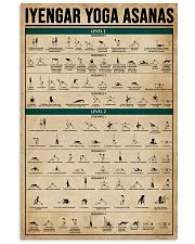 Iyengar Yoga Asanas 11x17 Poster front
