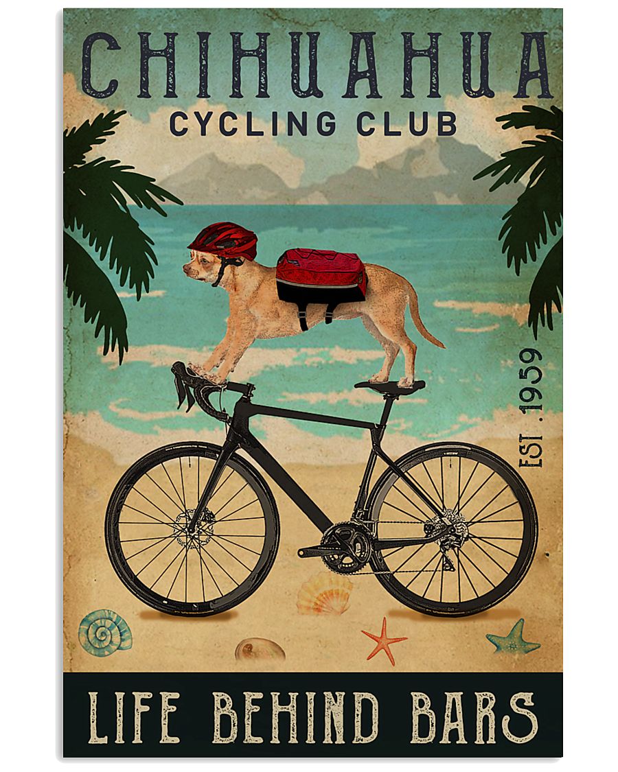 Cycling Club Chihuahua 11x17 Poster