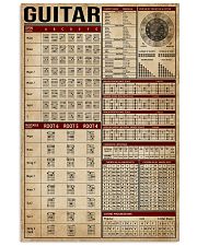 Guitar Knowledge 16x24 Poster front