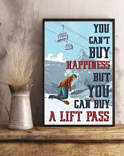 Snowboarding You Can Buy A Lift Pass 16x24 Poster lifestyle-poster-3