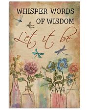 Dragonfly Whisper Words Of Wisdom 11x17 Poster front