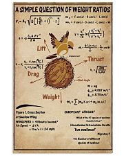 Simple Question Of Weight Ratios 16x24 Poster front