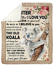 Koala Mom To Daughter Never Forget Sherpa Fleece Blanket - 50" x 60" thumbnail