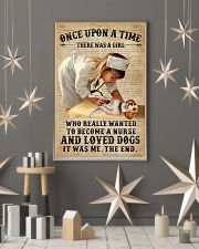 Baby Girl Nurse And Dog Beagle 11x17 Poster lifestyle-holiday-poster-1