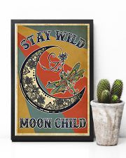 Retro Stay Wild Moon Child Dragonfly 11x17 Poster lifestyle-poster-8