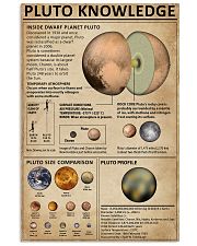 Knowledge Pluto Planet 11x17 Poster front