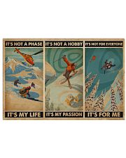It's For Me Skiing 24x16 Poster front