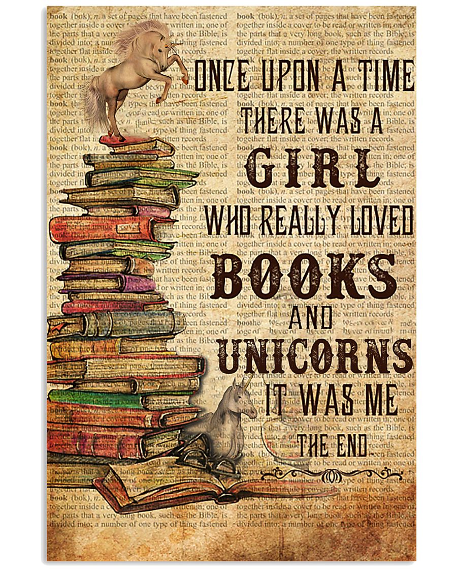 Once Upon A Time Reading Unicorns 11x17 Poster