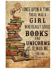 Once Upon A Time Reading Unicorns 11x17 Poster front