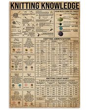 Knitting Knowledge 11x17 Poster front