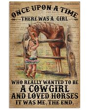 Vintage Dictionary Once Upon A Time Horse Cow 11x17 Poster front