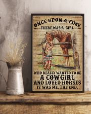 Vintage Dictionary Once Upon A Time Horse Cow 11x17 Poster lifestyle-poster-3