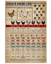 Knowledge Chickens 11x17 Poster front