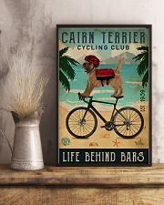 Cycling Club Cairn Terrier 11x17 Poster lifestyle-poster-3