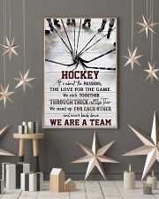 Hockey We Are A Team 11x17 Poster lifestyle-holiday-poster-1