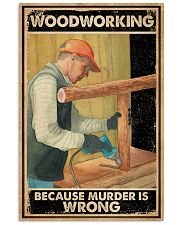 Murder Is Wrong Carpenter 16x24 Poster front