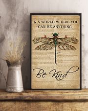 Vintage Dictionary Be Kind Dragonfly 11x17 Poster lifestyle-poster-3
