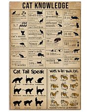 Knowledge Cats 11x17 Poster front