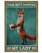 Your Butt Napkin My Lady Fox 16x24 Poster front
