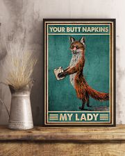 Your Butt Napkin My Lady Fox 16x24 Poster lifestyle-poster-3