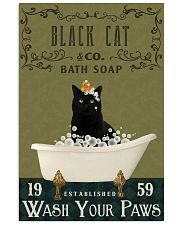 Olive Bath Soap Company Black Cat 11x17 Poster front