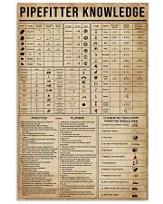Pipefitter Knowledge 11x17 Poster front