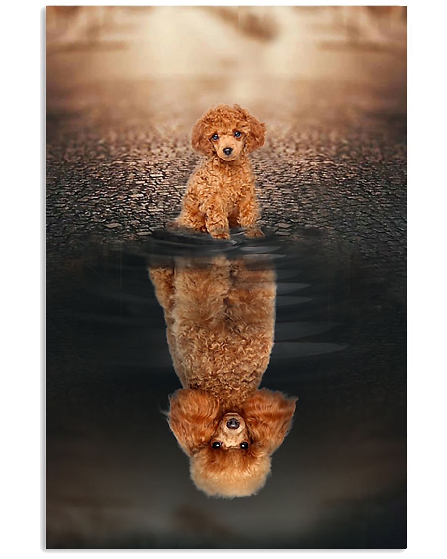Poodle Believe In Yourself 11x17 Poster