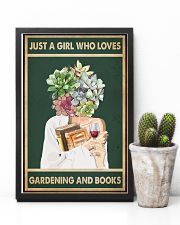Easily distracted by Books Wine Garden 11x17 Poster lifestyle-poster-8