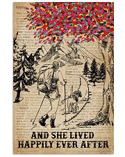 Dictionary Lived Happily Dogs And Hiking 11x17 Poster front