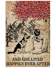 Dictionary Girl Happily Ever German Shepherd 11x17 Poster thumbnail