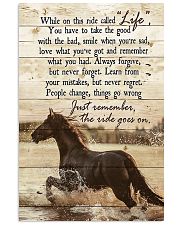 Horse The Ride Goes On 11x17 Poster front