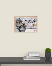 Wolf Couple Love Never Fails 24x16 Poster poster-landscape-24x16-lifestyle-09