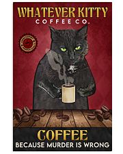 Black Cat Coffee Company 16x24 Poster front