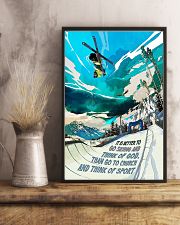 It Is Better To Go Skiing 16x24 Poster lifestyle-poster-3