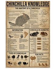 Chinchilla Knowledge 11x17 Poster front