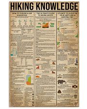 Hiking Knowledge 11x17 Poster front