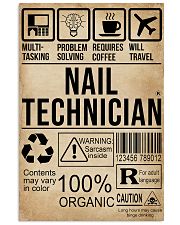 Multitasking Nail Technician 11x17 Poster front