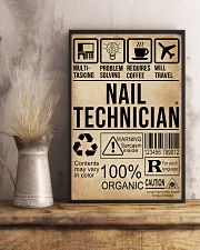 Multitasking Nail Technician 11x17 Poster lifestyle-poster-3