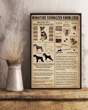Miniature Schnauzer Knowledge 11x17 Poster lifestyle-poster-3