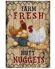 Chicken Farm Fresh Butt Nuggets 16x24 Poster front