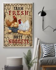 Chicken Farm Fresh Butt Nuggets 16x24 Poster lifestyle-poster-1