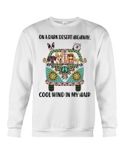Dark desert highway Crewneck Sweatshirt thumbnail
