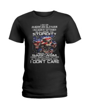 American old man-stupidity-sarcasm-september Ladies T-Shirt thumbnail