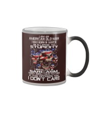 American old man-stupidity-sarcasm-March Color Changing Mug thumbnail